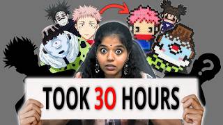 25 Jujutsu Kaisen Anime Characters with Perler Beads (தமிழ்) 😍