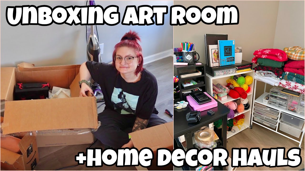 Перевозка домашнего декора + создание художественной студии🎨🖌