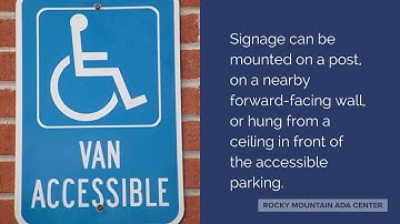 Americans with Disabilities Act - International Symbols of Accessibility