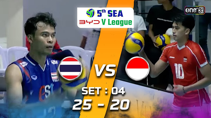Thailand 🇹🇭 vs Indonesia 🇮🇩 | Highlight (SET 4) | 9 ก.ค. 68 | SEA V.League