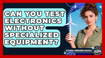Can You Test Electronics Without Specialized Equipment? | Electrical Engineering Essentials News