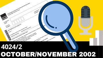 O-Level Math D October November 2002 Paper 2 4024/2