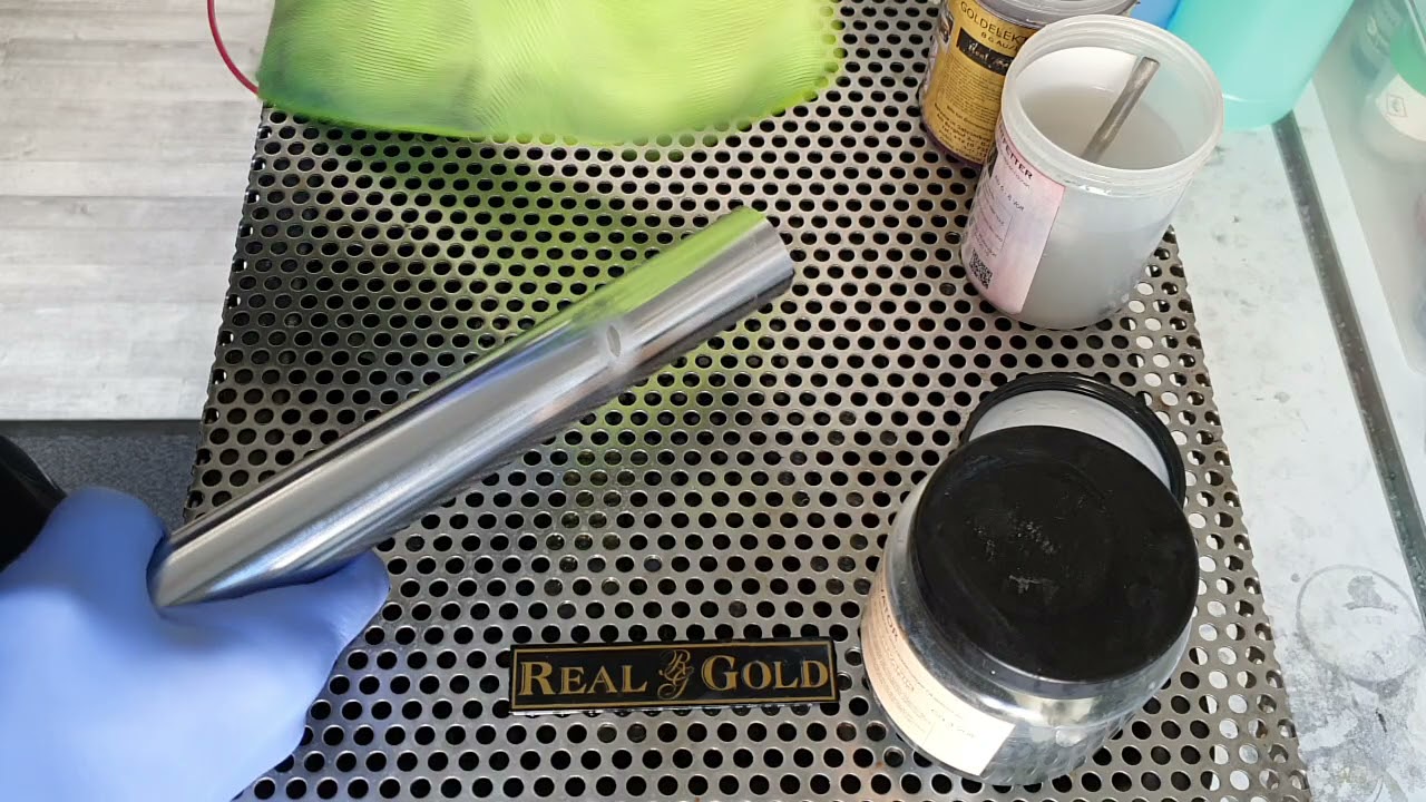 Lokal neu verchromen - Hydraulikstangen - Kolbenstange selber neu verchromen