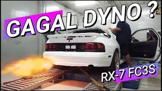 MAZDA RX-7 FC3S DYNO TEST BERMASALAH