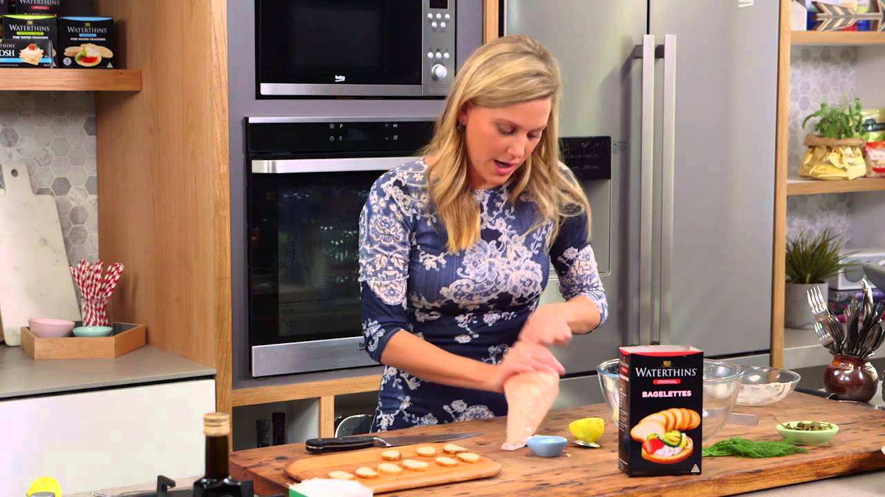 Smoked Salmon Mousse Crostini | Everyday Gourmet S5 E30