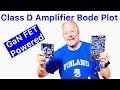 Class D Amplifier Bode Plot GaN systems vs EFC