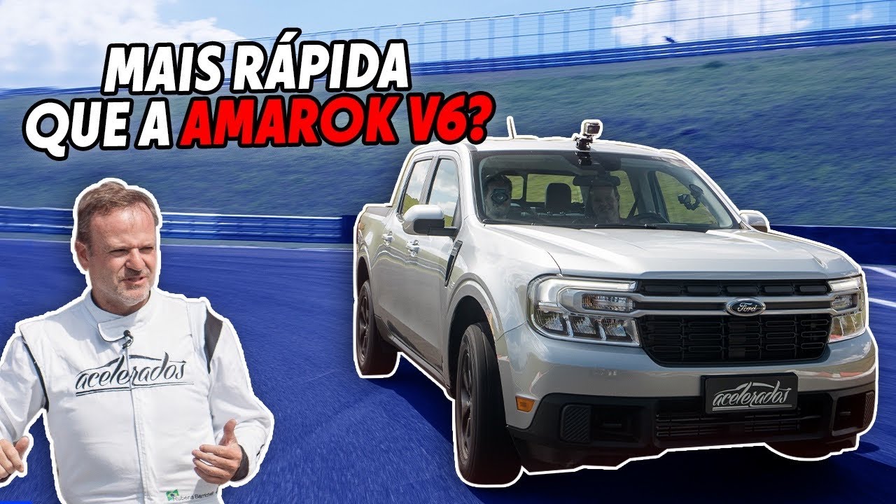 A PICAPE MAIS RÁPIDA DO BRASIL? Ford Maverick encara a Volta Rápida #266 com Rubinho Barrichello