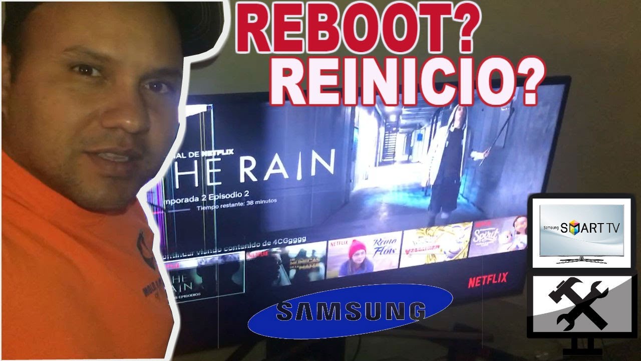 Como Reparar Smart TV Samsung Reinicio Fix Smart TV Reboot Black