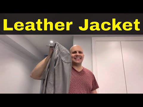 वीडियो: घर पर चमड़े की जैकेट को कैसे साफ करें - तरीके, विशेषताएं और समीक्षा
