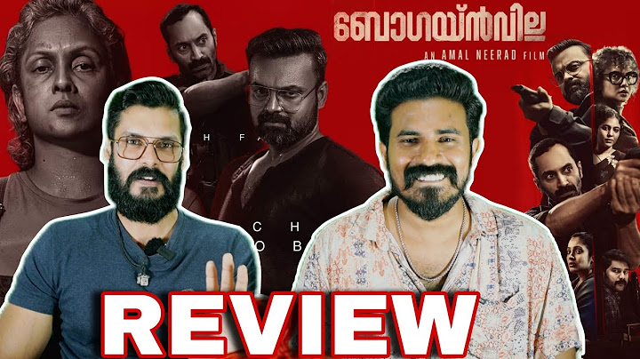 Bougainvillea REVIEW Malayalam | Jyothirmayi Kunchacko Fahadh Faasil Amal Neerad Entertainment Kizhi