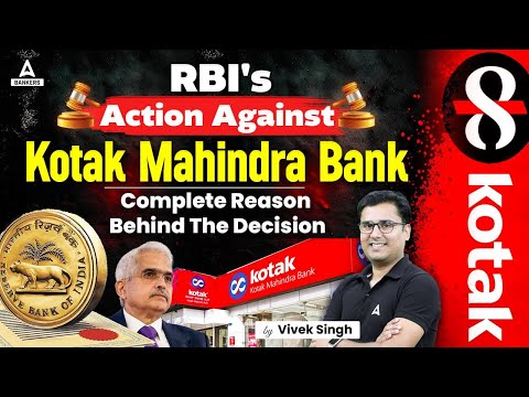 RBI&#39;s Action Against Kotak Mahindra Bank | Complete Reason Behind The Decision | By Vivek Singh