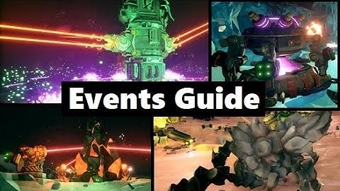 Deep Rock Galactic Events Guide