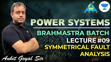 Symmetrical Fault Analysis | Brahmastra Batch | Ankit Goyal | GATE 2023