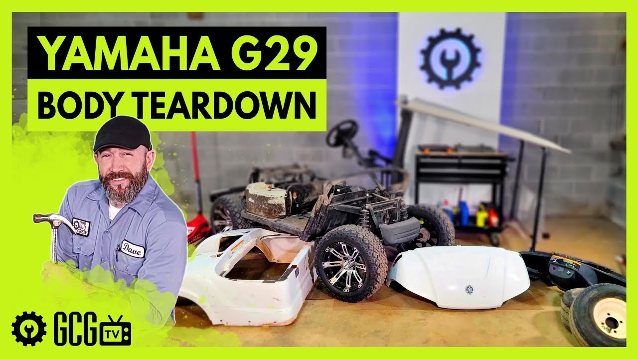 Extreme Golf Cart Makeover G29 Body Tear Down Golf Cart Garage