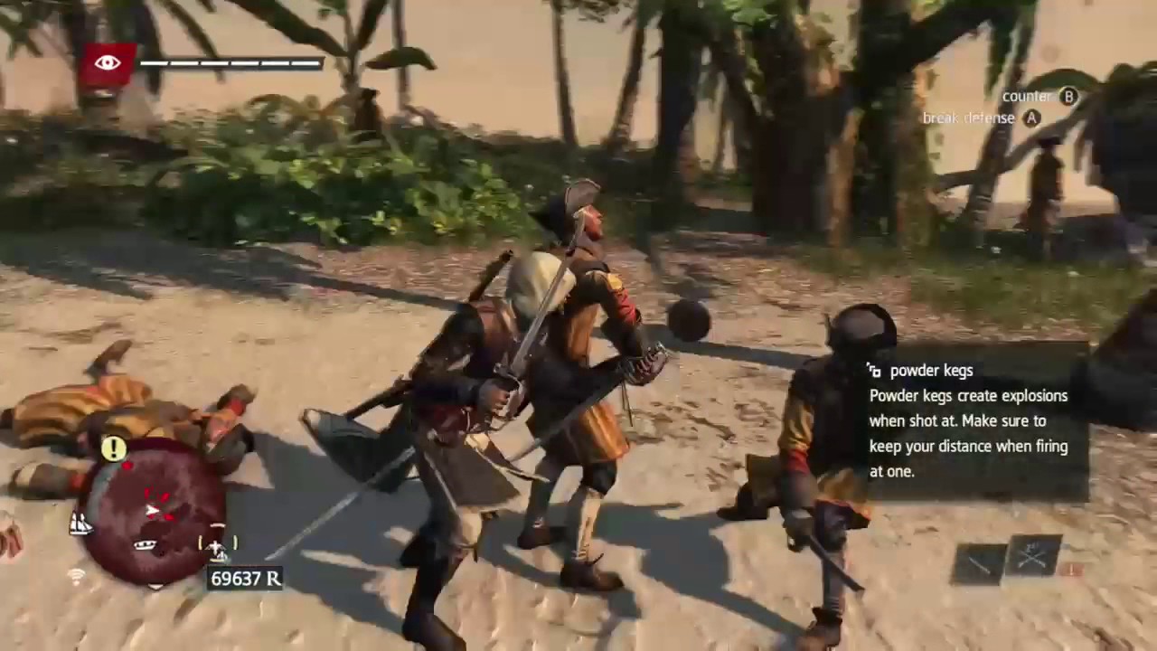 Single Sword Kills | Assassins Creed Black Flag