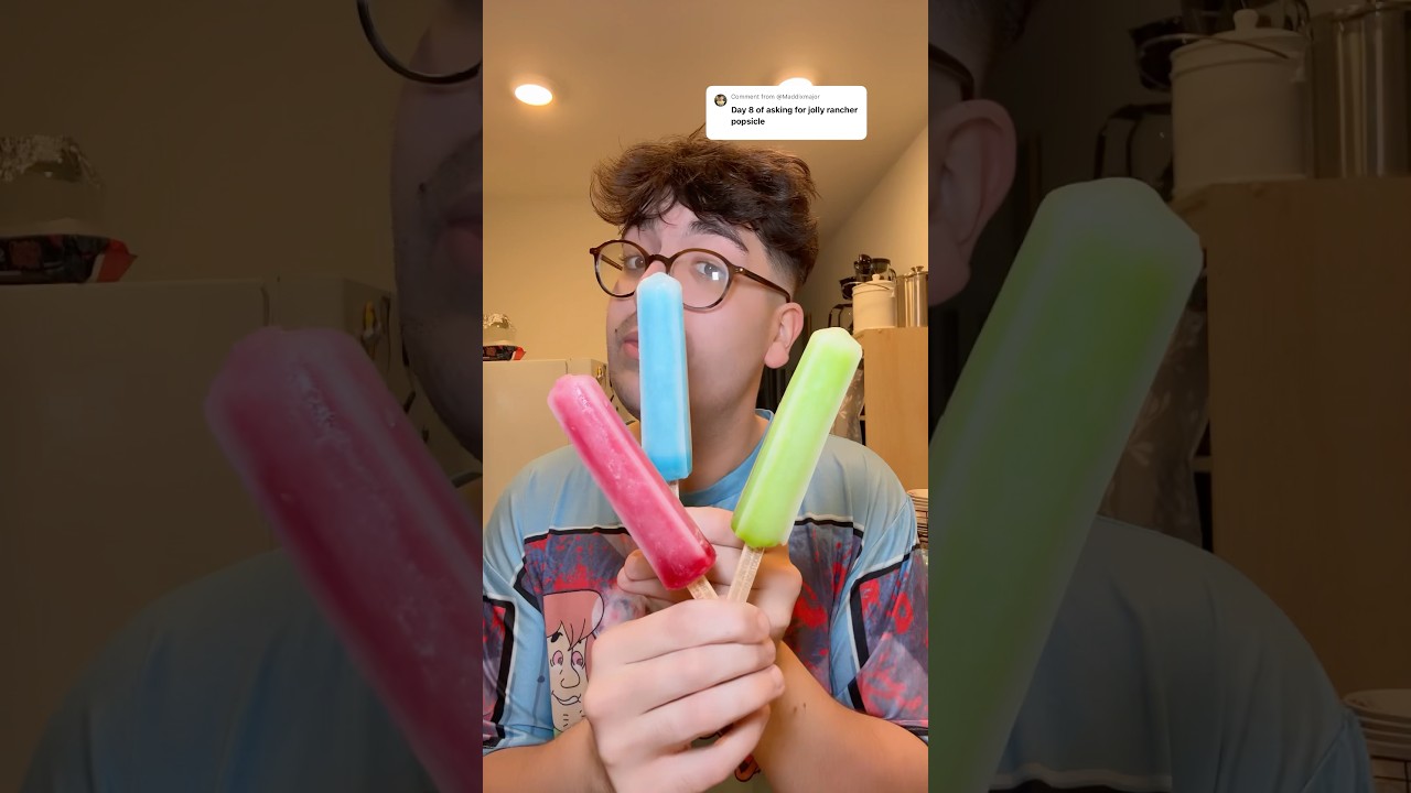 Jolly rancher Popsicles 