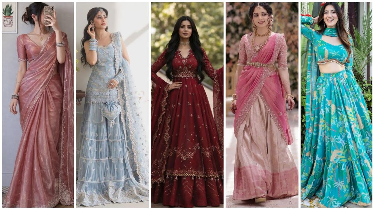 Indian Traditional Dresses 2026| Stylish & Elegant Designer Outfits | Function Wear & Custom Designs
