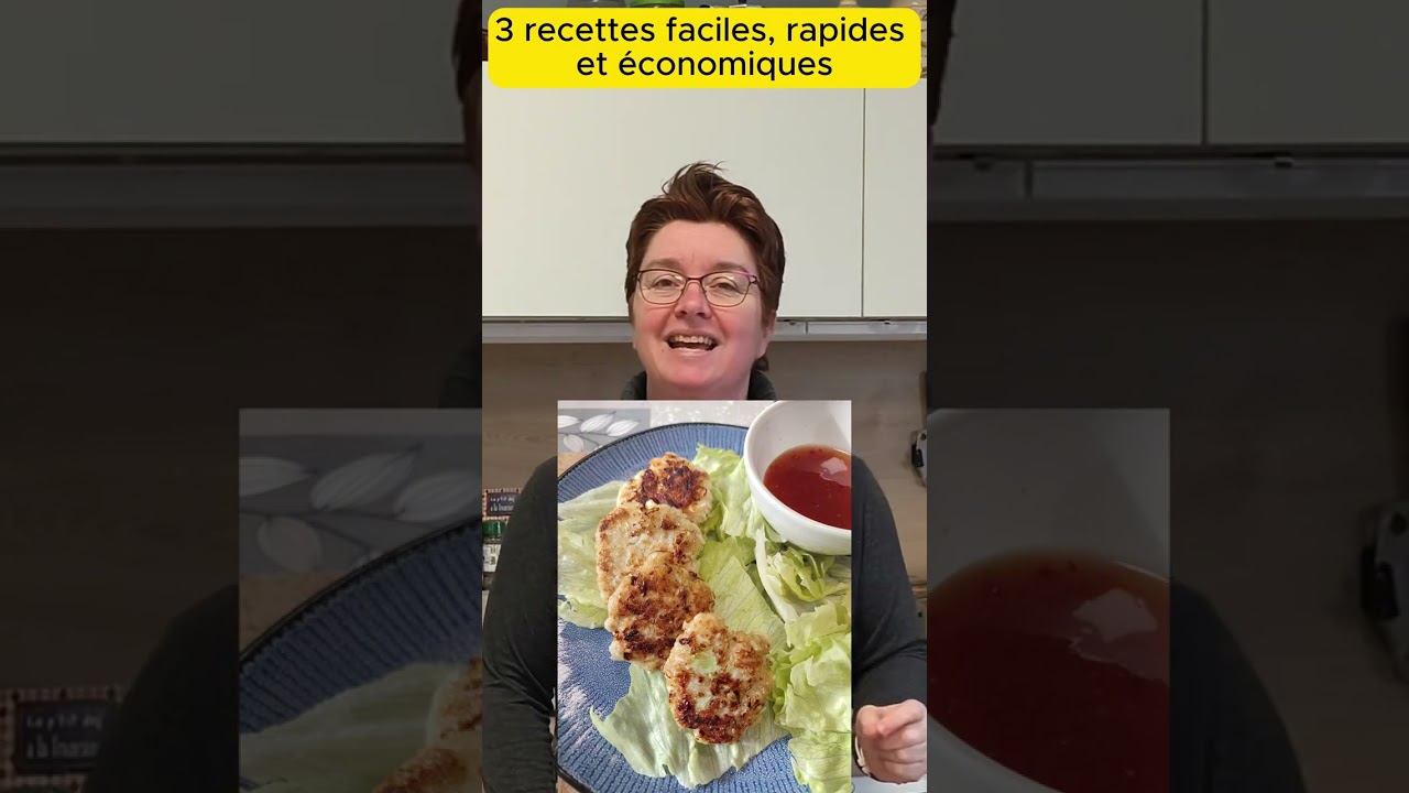 ✨ 3 nouvelles RECETTES  FACILES, RAPIDES et DE SAISON 😋 chou blanc, poulet, cookie