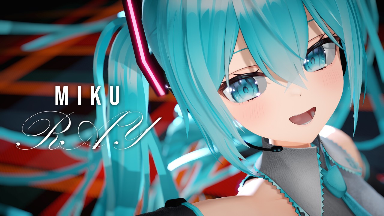 MMD Ray В стиле Genoge Hatsune Miku 8K Видео Танца