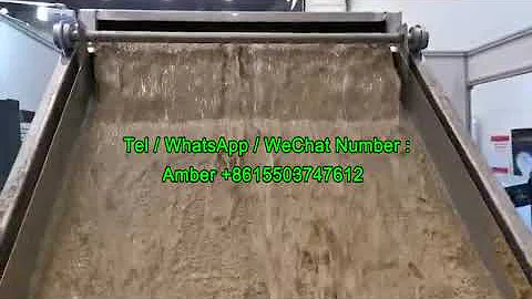 Less solid manure dewatering/pig poultry dry system/cow dung processing equipment China manufacture