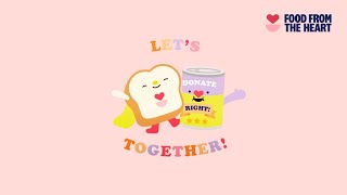 Let's DONATE RIGHT! together!