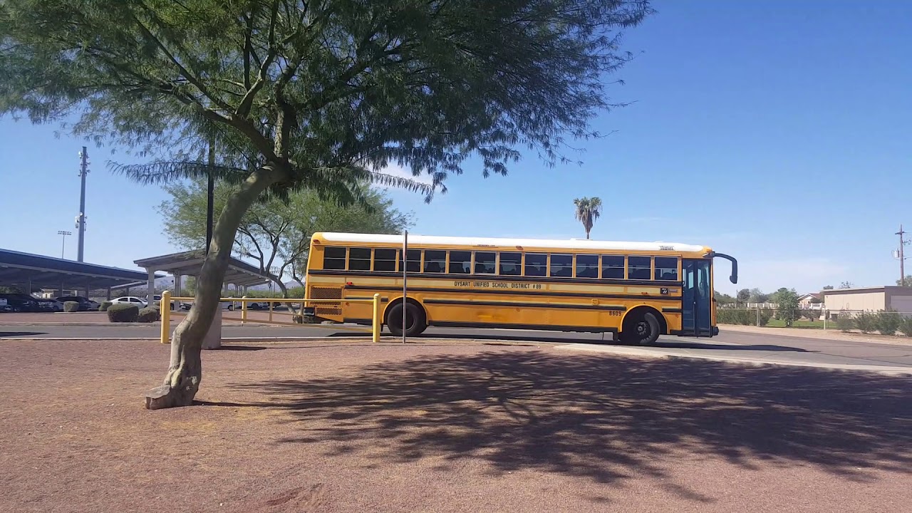 dysart school buses leaving high school (10.21.19) YouTube