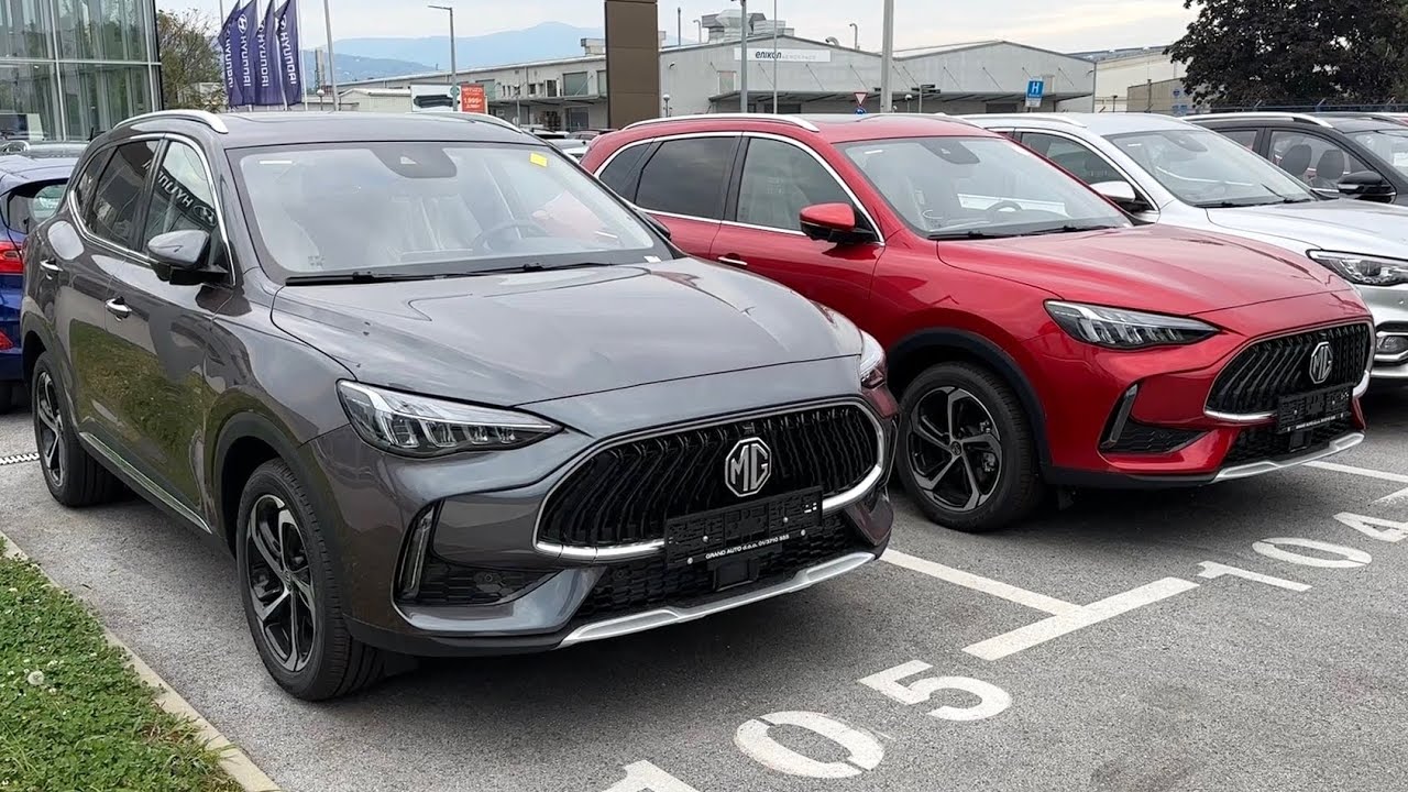 New MG HS 2024 (FACELIFT) - different SPECS & COLORS walkaround 