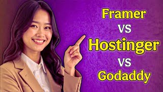 Framer vs. Hostinger vs. GoDaddy (2026) – What's Better