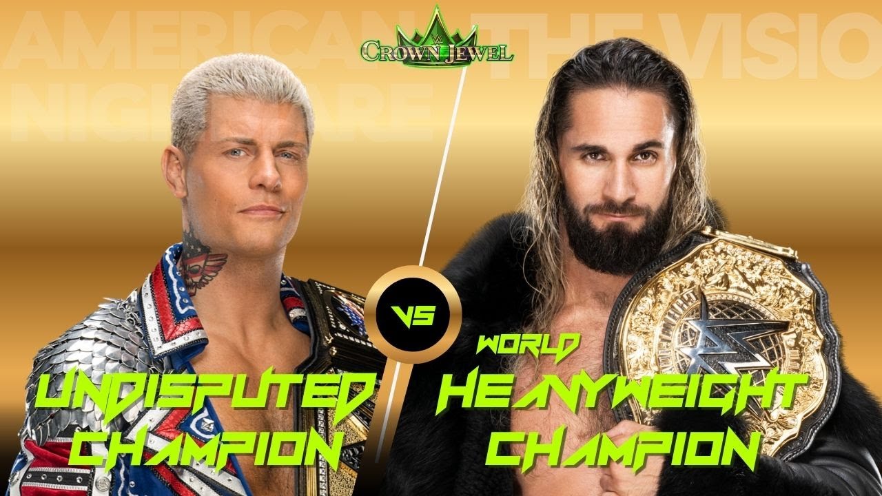 Cody Rhodes vs Seth Rollins – Battle of the Champions! | WWE 2K25 Crown Jewel Main Event ⚔️