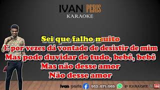 Halison Paixão Sempre Vou Te Amar Karaoke (KARAOKE)