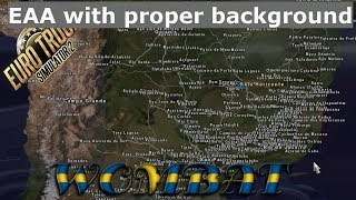 Ets2 1.32 - Making Eaa A Standalone Map With Proper Background Map And No Europe