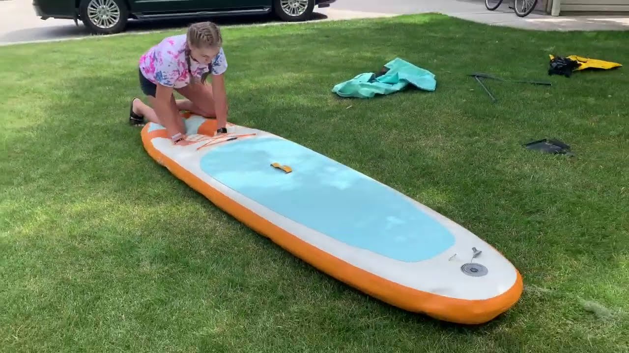 How to Inflate, Deflate, and Attach Fins on the Retrospec Weekender 10