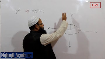 উপবৃত্তের পরিচিতি(Introducing Ellipse)|Mahadi Academy Live