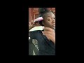 Definición de mi pelo afro con cepillo definidor