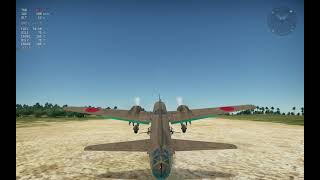 [War Thunder] Ki-67-I Ko front and rear 12.7mm machine gun bug