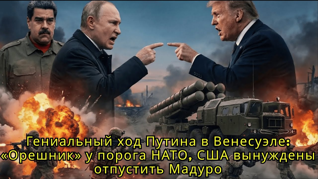 Гениальный ход Путина в Венесуэле: «Орешник» у порога НАТО, США вынуждены отпустить Мадуро