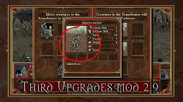 Improved Skeleton Transformer + 19 new creatures - Third Upgrades mod v2.9 (Heroes 3 WoG/ERA)