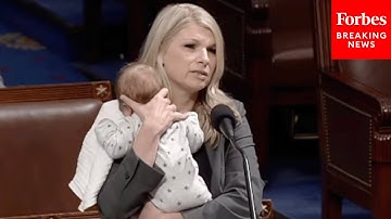 Brittany Pettersen And Her New Baby Take To The House Floor To Call For Proxy Voting For New Moms