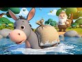 आलसी गधा और नमक की बोरी | The Lazy Donkey and the Salt | Moral Stories | Ezylar Kids 3D