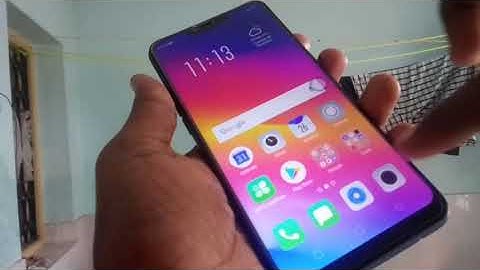 How to set camera blur in Oppo A5