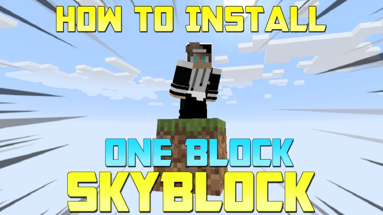 How to Install OneBlock in Minecraft 1.16.4 (Download & Installation) -  IJAMinecraft