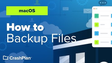 How to Backup Your Files with CrashPlan on MacOS
