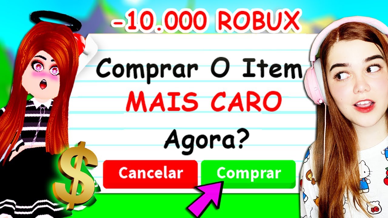 Comprei O Item Mais Caro No Adopt Me Do Roblox Gastei Robux Youtube - gastei muitos robux com os novos pinguins do adopt me no