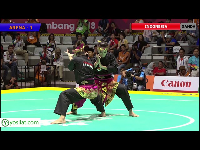 Pencak Silat Artistic Female Doubles Indonesian Finals | 18th Asian Games Indonesian 2018 class=