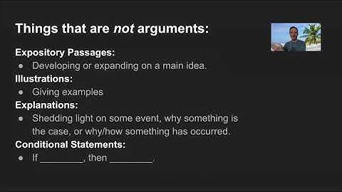 Introduction to Logic, Week 1: Arguments