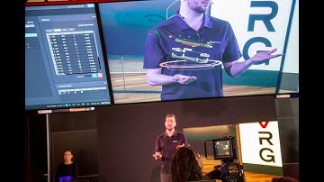 BlackTrax Real-time Tracking - Live Events and Interactive Virtual Studio demo at ISE2020
