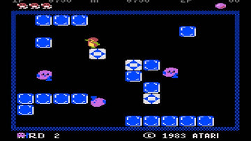 Pengo for the Atari 8-bit family