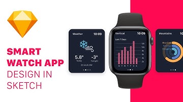 Design an iOS Smart Watch App - Sketch Speed Art Tutorial