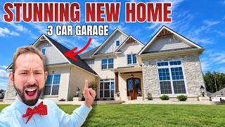 Inside NEW Home with HUGE 3-CAR Garage Near Huntsville Alabama [Madison AL Home Tour]