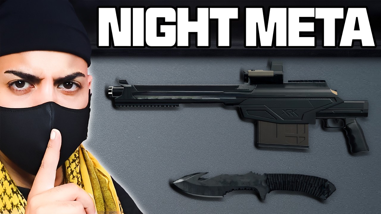 Я создал самое скрытное оружие в ночном режиме Warzone